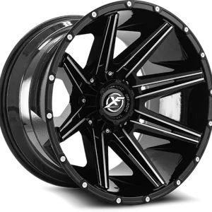 XF Off-Road – XF-220 – Black – 22″x10″ -18mm – Summer Wheels – XF-220221061351397-18GBM